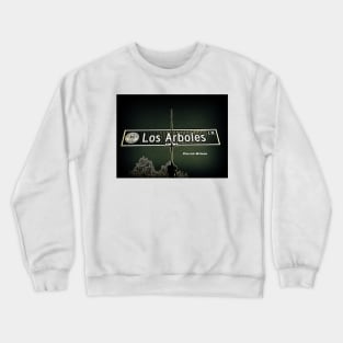 Los Arboles Lane, San Marino, CA by Mistah Wilson Crewneck Sweatshirt